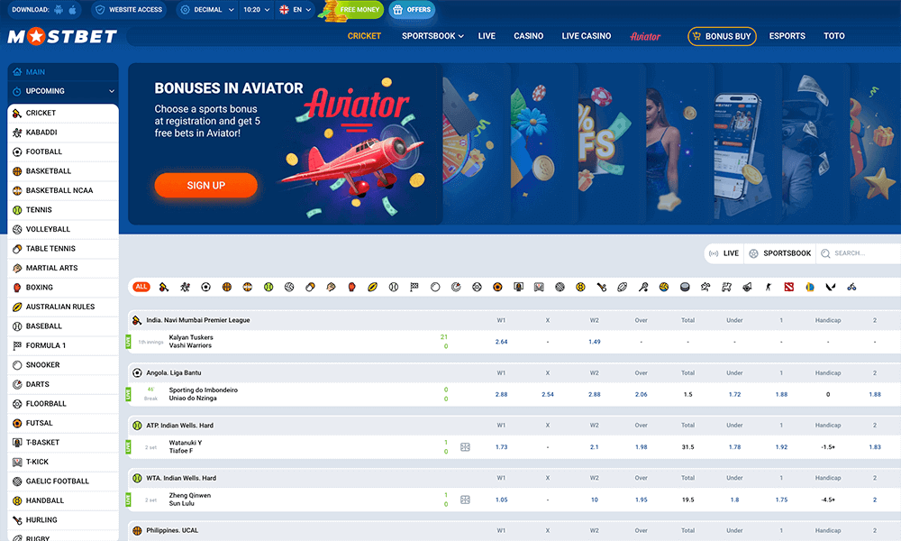 Mostbet casino